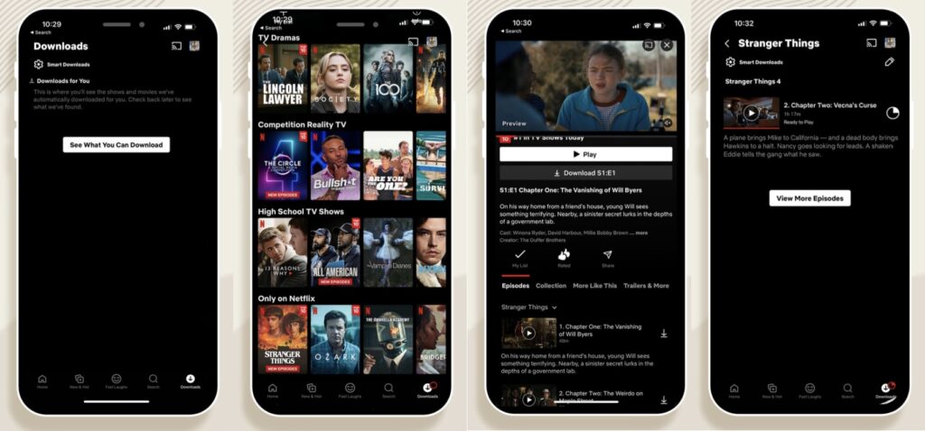 Step by step How to download movies and shows on Netflix