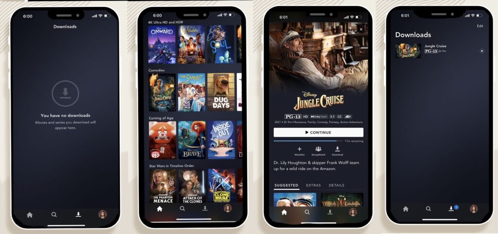 How to download movies and shows on Disney+